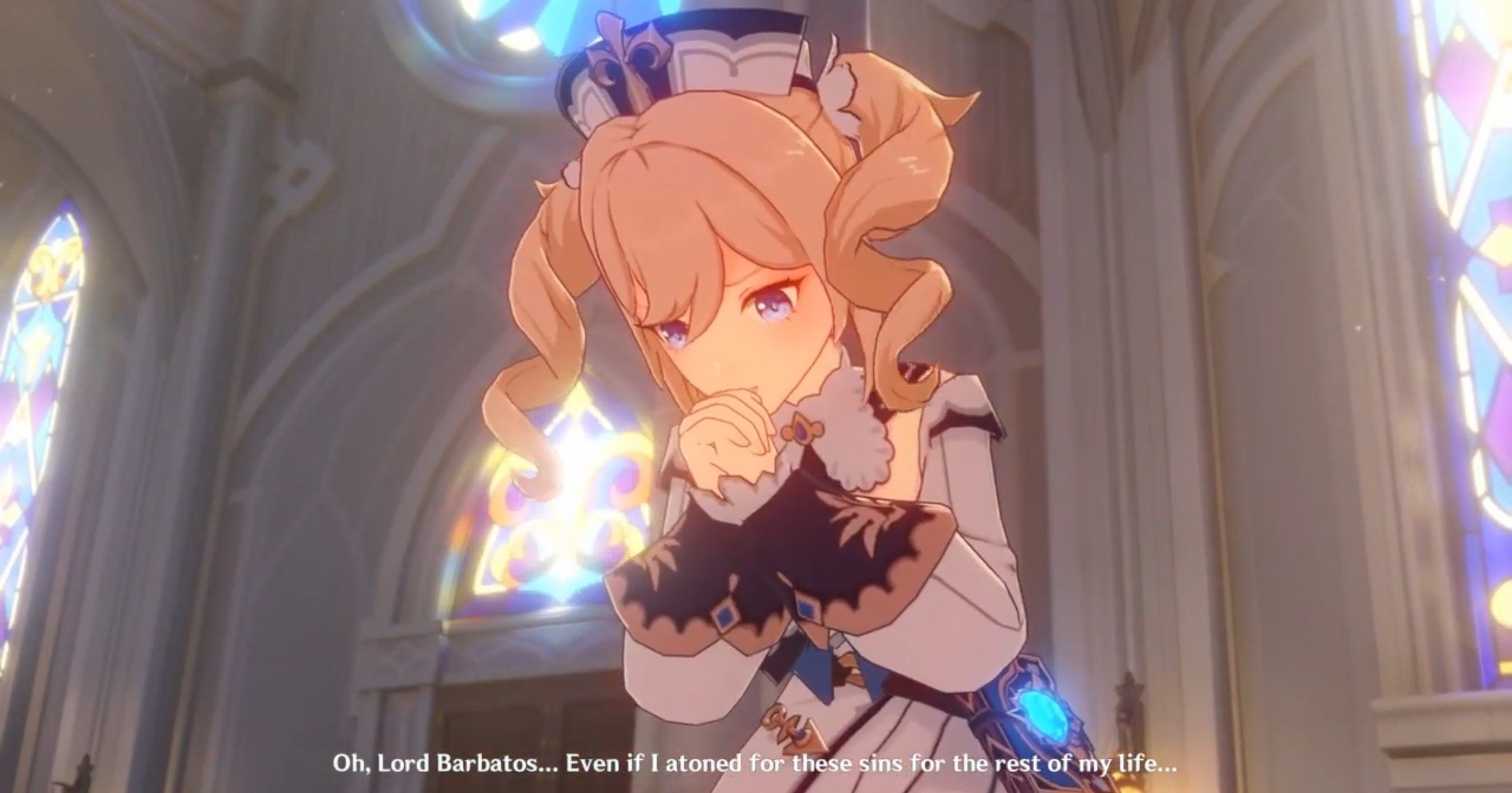 Genshin Impact Barbara Pray