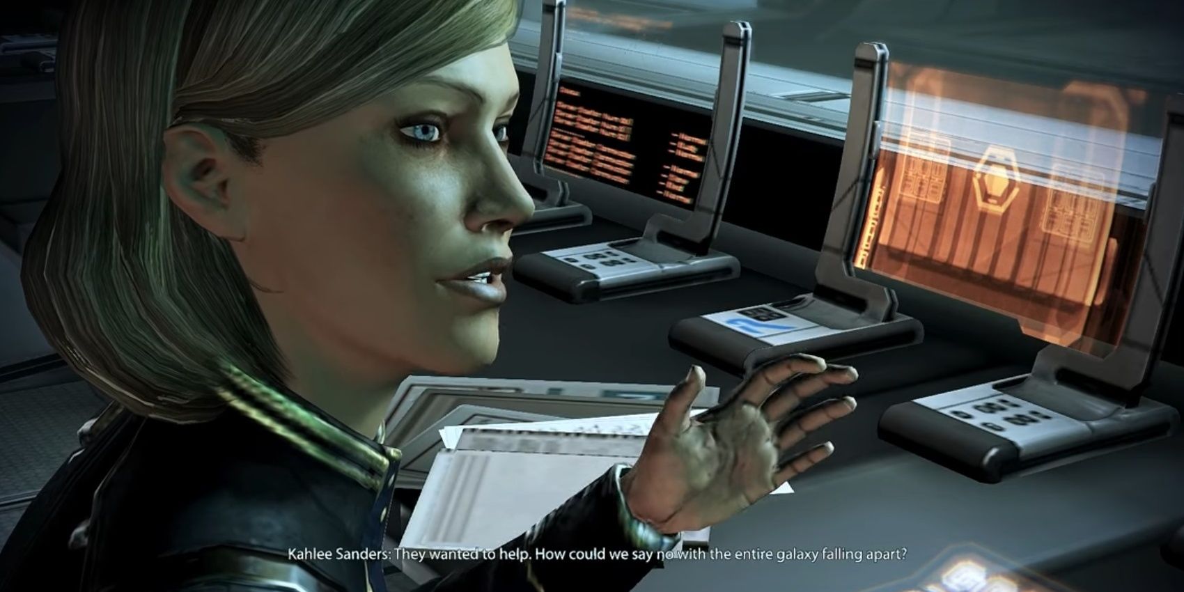 kahlee sanders mass effect