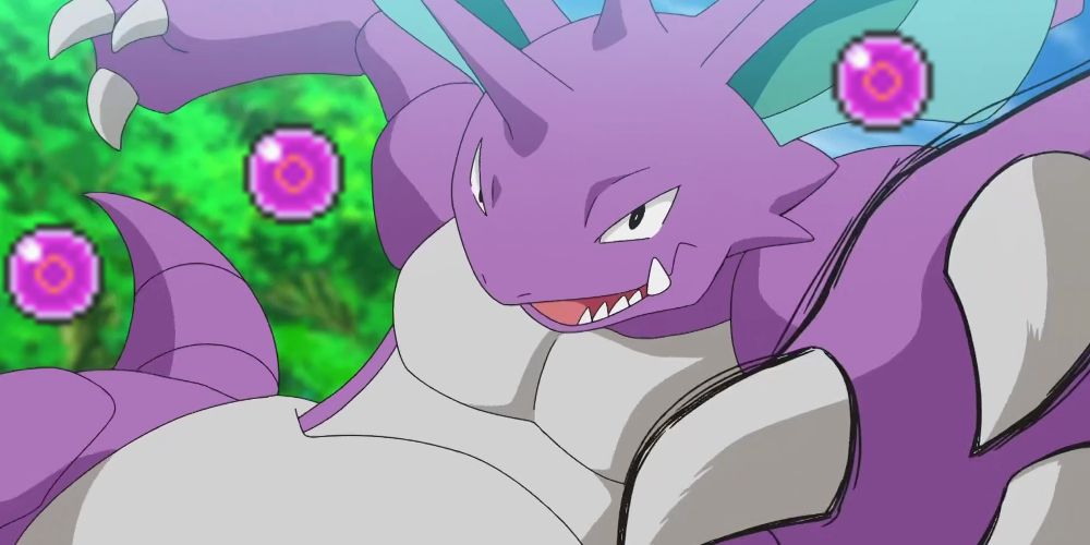 nidoking life orb pokemon anime