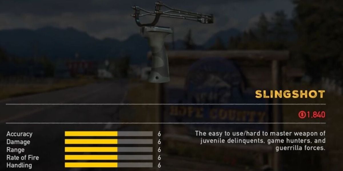 The Slingshot from Far Cry 5