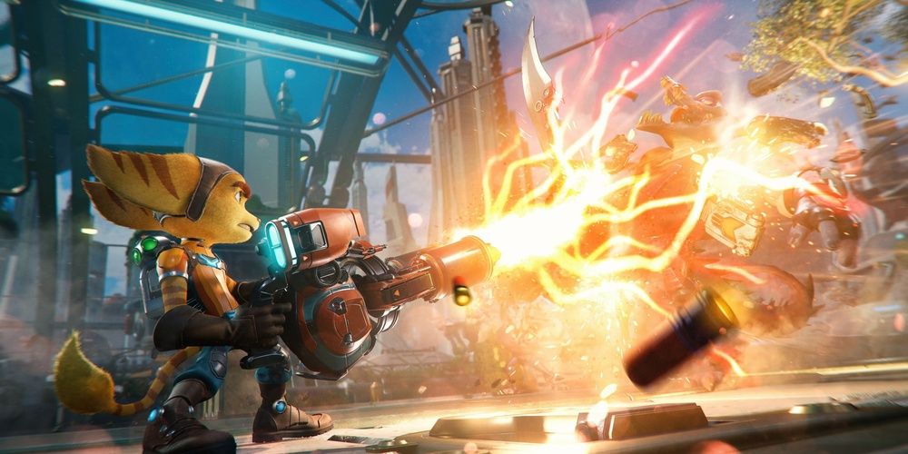 Ratchet firing gun