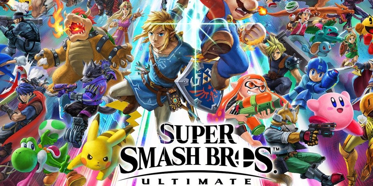 all of the characters in Super Smash Bros. Ultimate