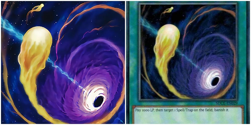cosmic cyclone art and text