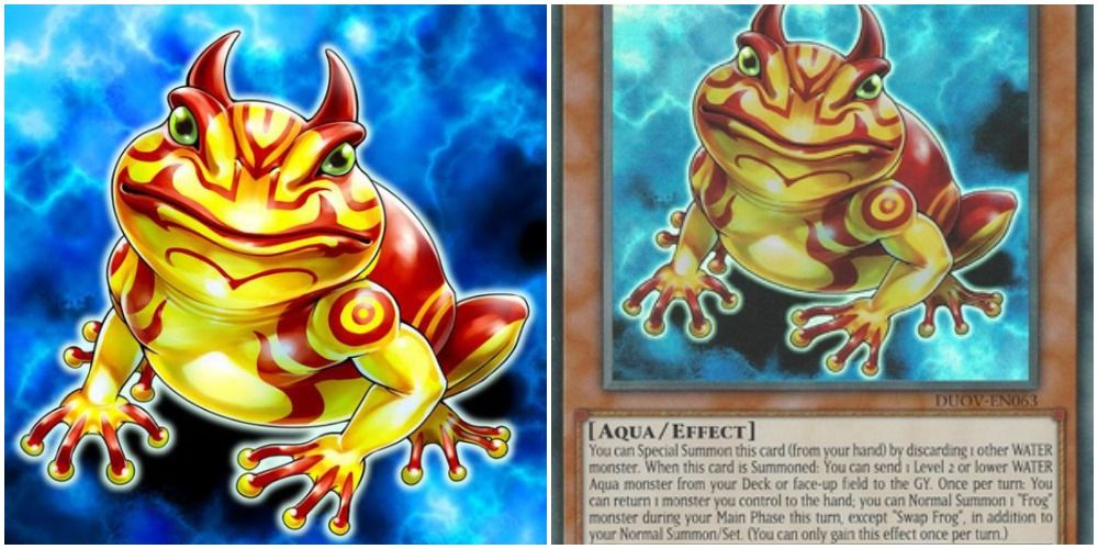 swap frog art and text