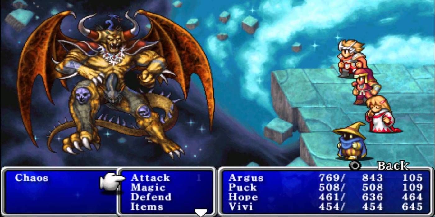 Final Fantasy gameplay screenshot