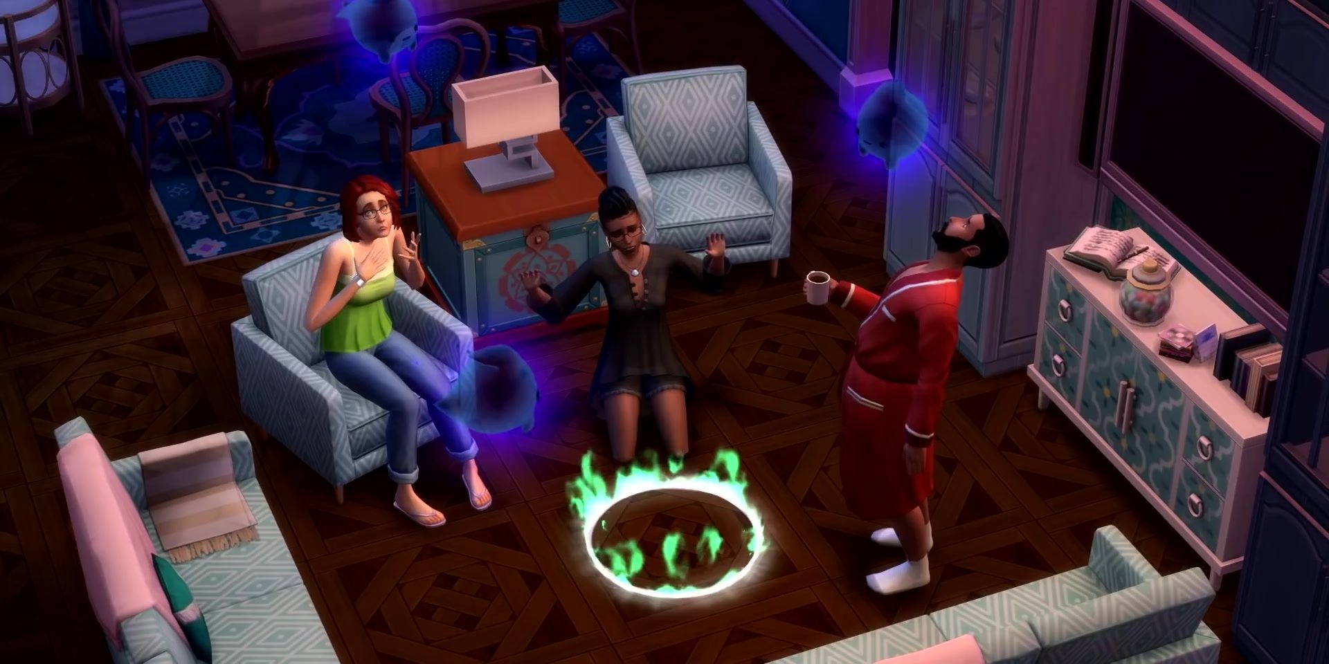 TS4 The Sims 4 Paranormal Stuff Seance Circle