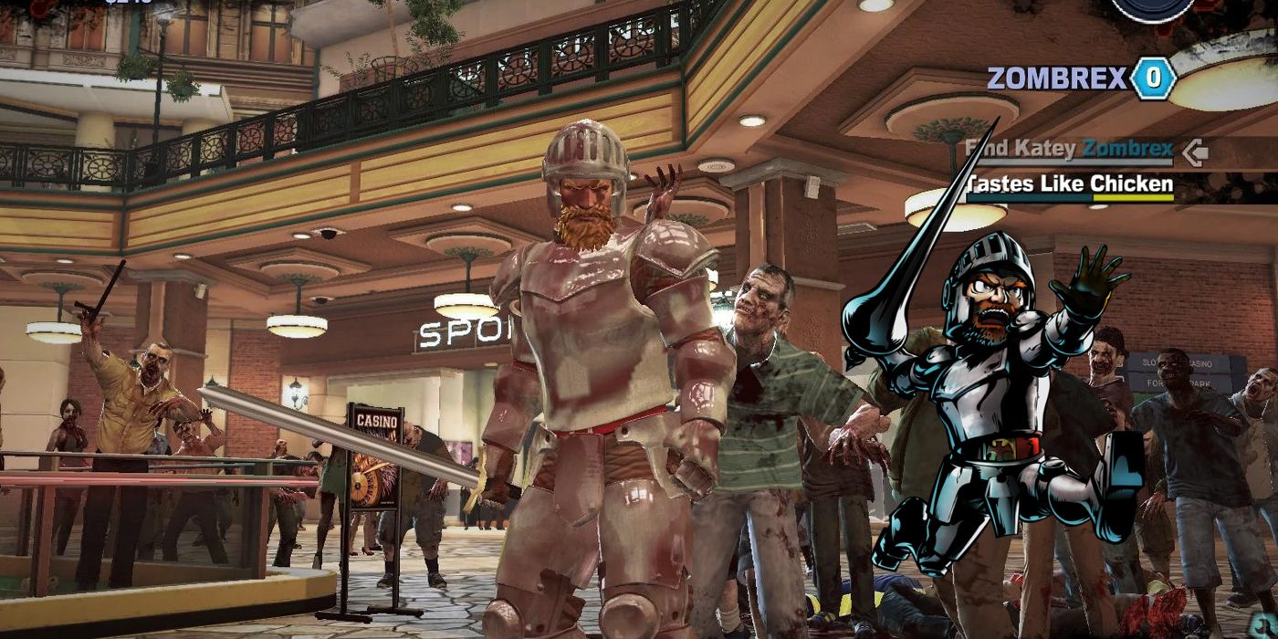 Dead Rising 2: Chuck Greene Covered In Zombie Guts Representing Arthur's Armor
