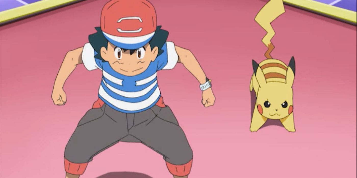 Ash And Pikachu About To Fight Misty Cerulean City Gym Pokemon Sun Moon Anime Let's Go