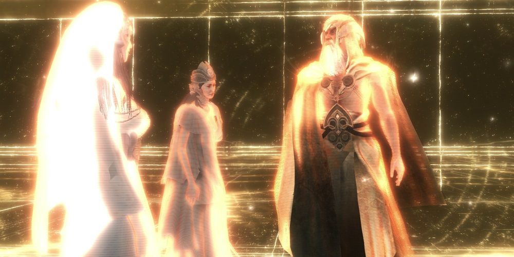 Assassin's Creed Revelations Jupiter Speaking With The Other Isu