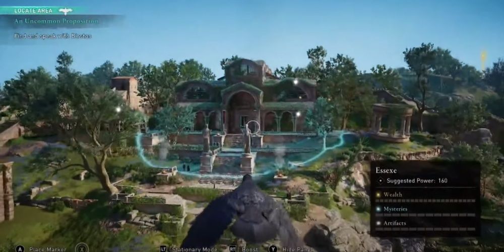 Assassin's Creed Valhalla Ealdormans House View From Bird