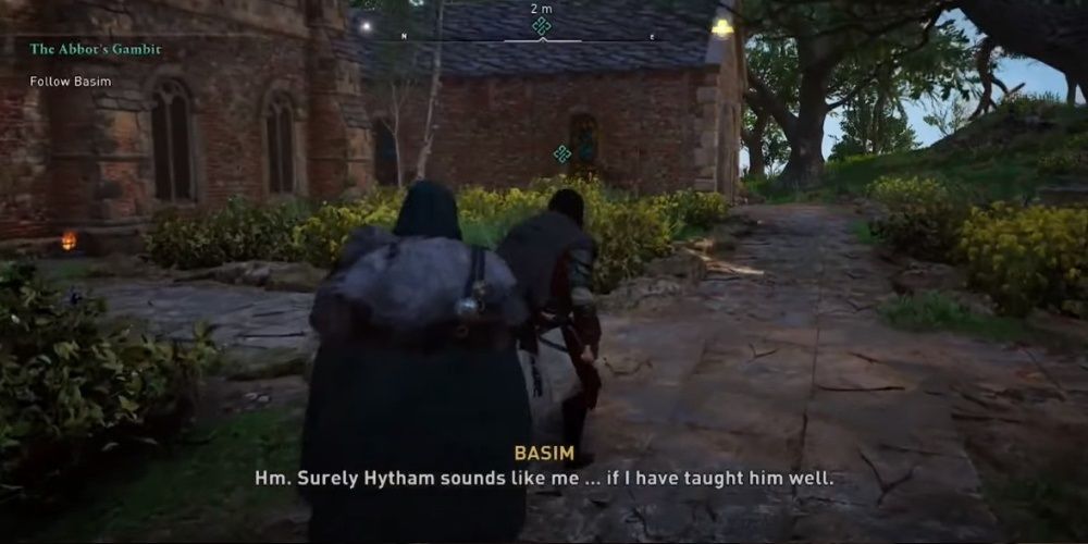 Assassins Creed Valhalla Following Basim In Cent
