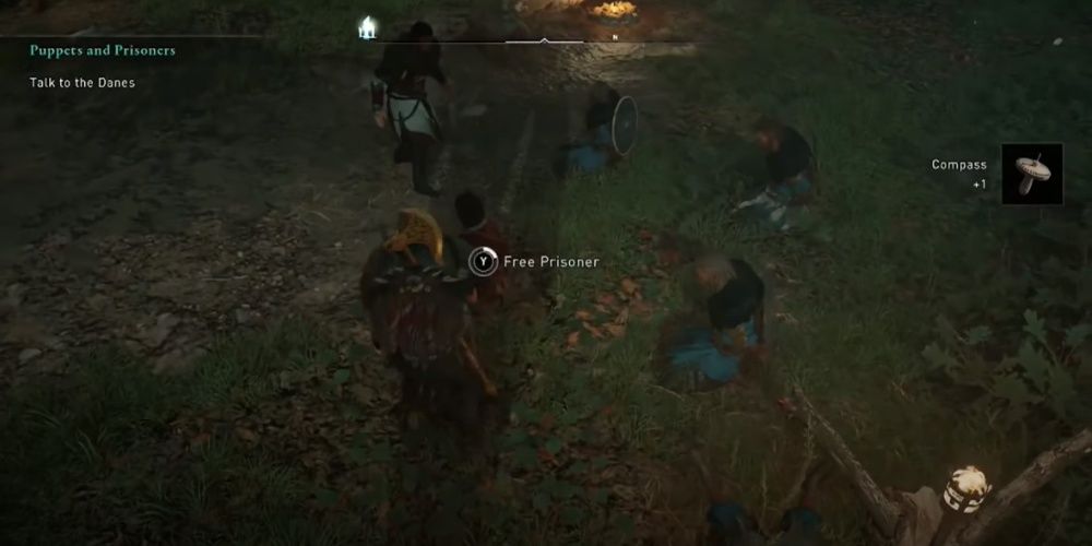 Assassins Creed Valhalla Freeing A Danish Prisoner In Cent