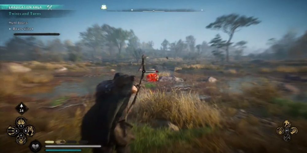 Assassin's Creed Valhalla Hunting Boars With Birstan