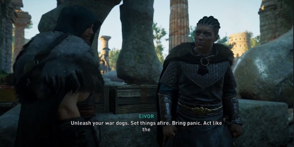 Assassin's Creed Valhalla Inciting Rollo To Violence