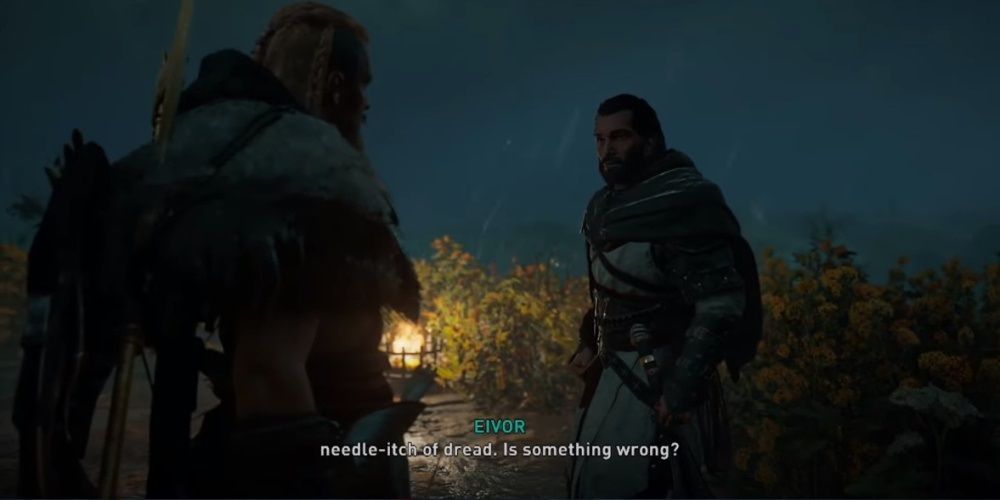 Assassins Creed Valhalla Meeting Basim After The Death Of Tedmund