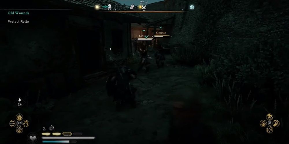 Assassin's Creed Valhalla Protecting Rollo From The Kinsman