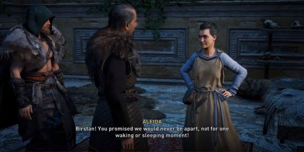 Assassin's Creed Valhalla Reuniting Birstan And Alfida