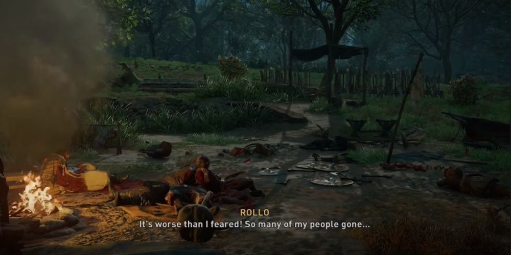 Assassin's Creed Valhalla Rollo's Devastated Camp