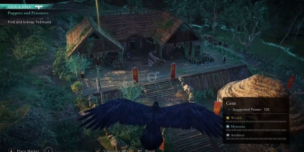 Assassins Creed Valhalla Searching For Tedmund With The Bird
