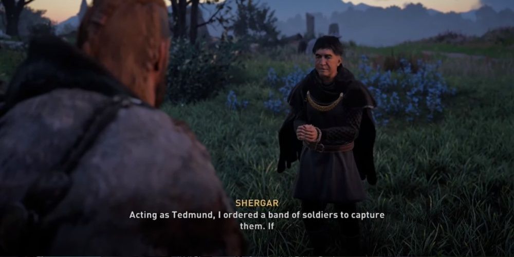 Assassins Creed Valhalla Shergar Revealing Himself To Eivor