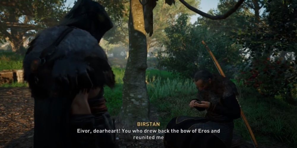 Assassin's Creed Valhalla Speaking With Birstan After Kidnapping Estrid