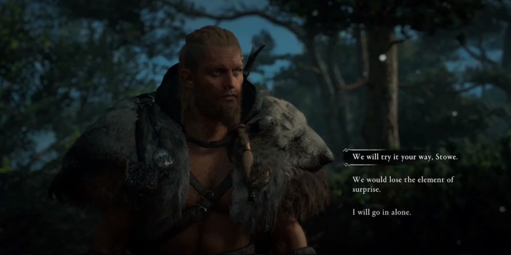 Assassin's Creed Valhalla Taking Stowe Up On His Offer