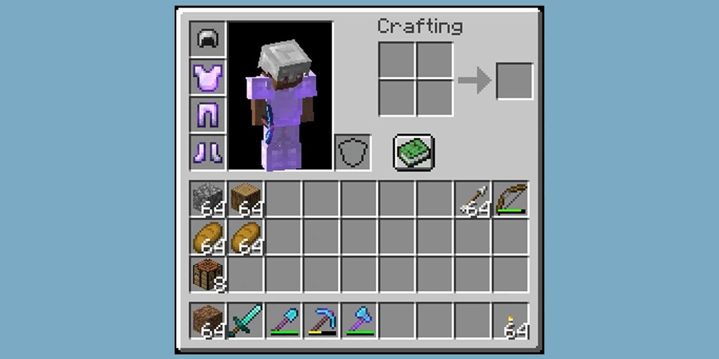 Minecraft inventory