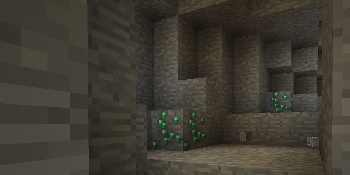 Minecraft caves