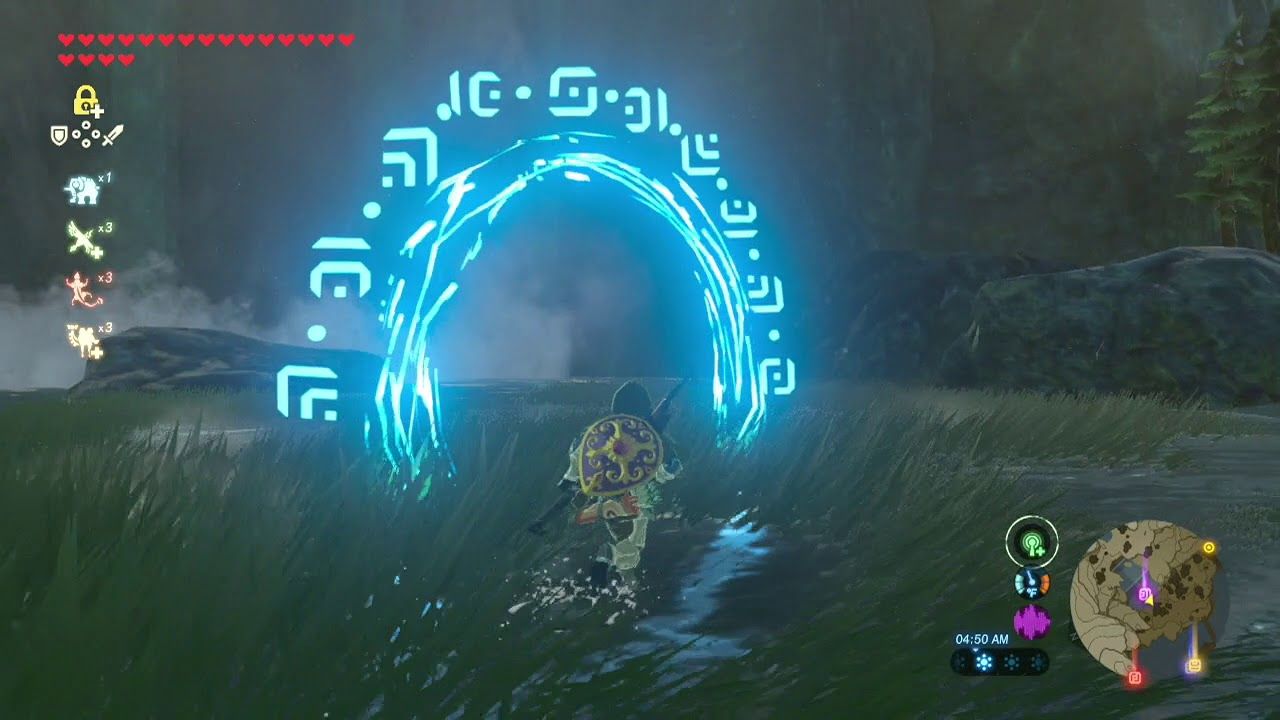 breath of the wild chase rings mipha's song