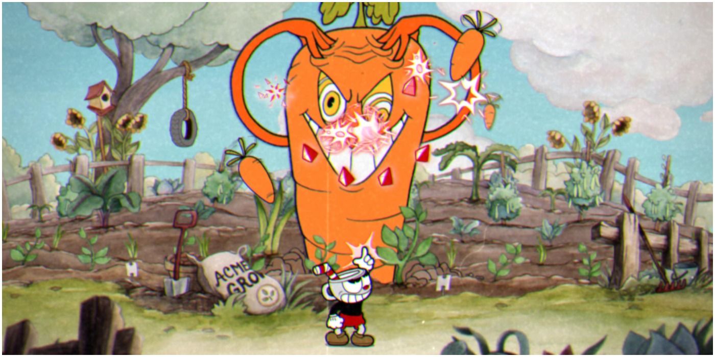 Cuphead Carrot Boss