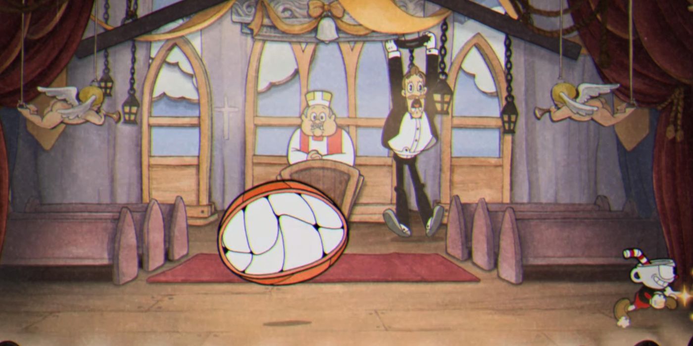 Cuphead Sally Stageplay Boss Guide