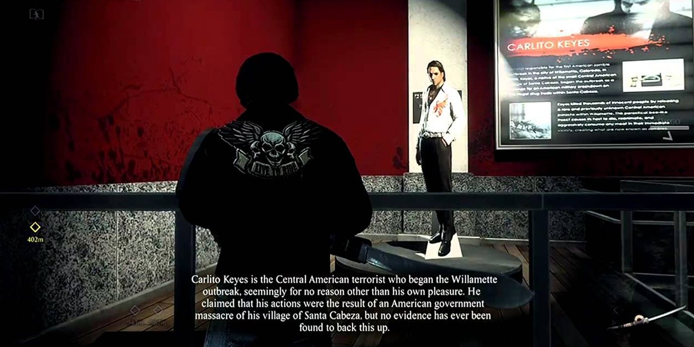 Dead Rising 3: One Of The Cardboard Cutout Displays In The American History Museum Nick Can Visit