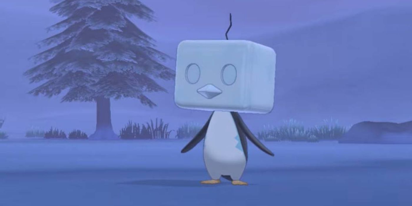 Eiscue Pokemon Sword And Shield Ice Face