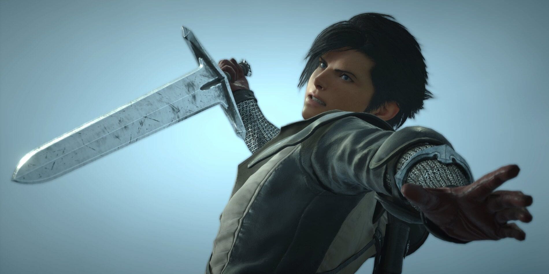 Combat shot from the Final Fantasy XVI trailer