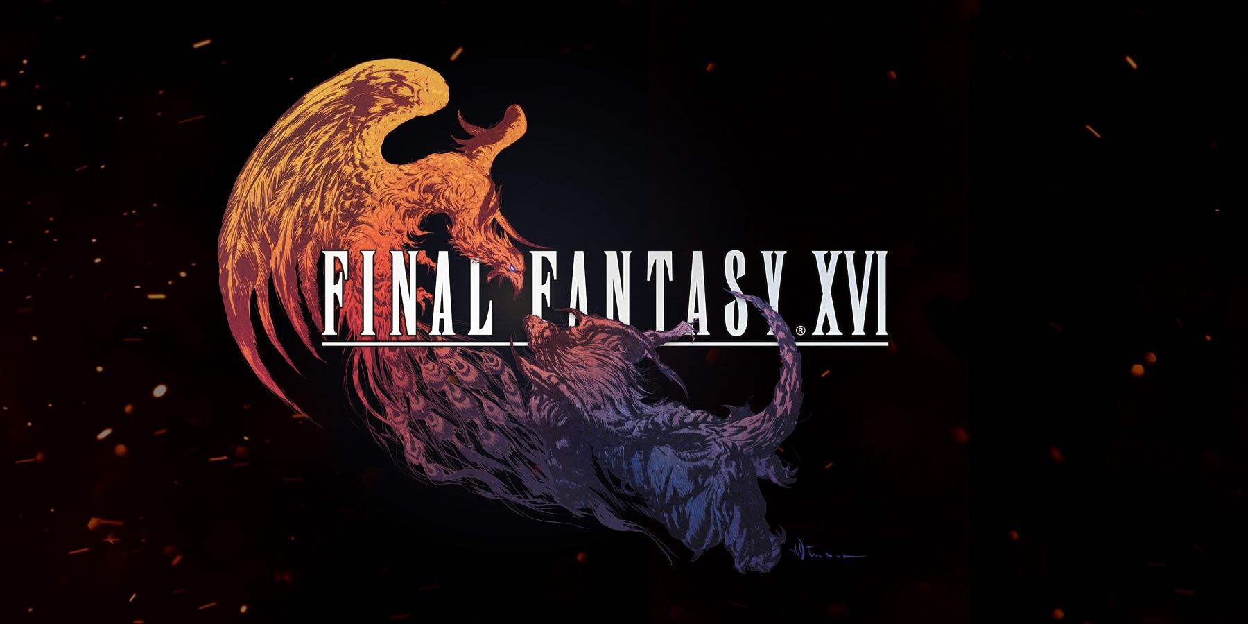 The official Final Fantasy XVI logo