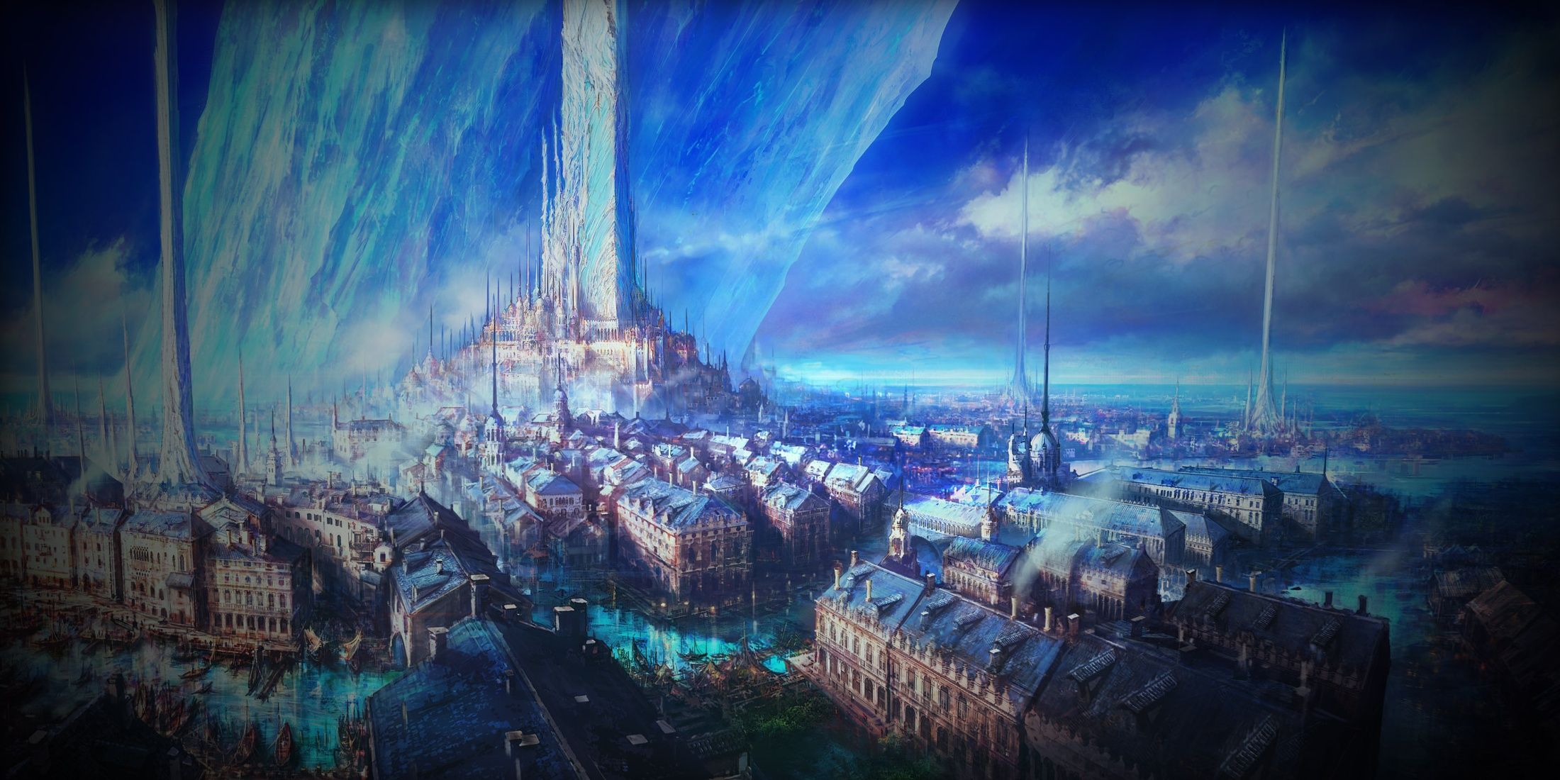 World art for Final Fantasy XVI