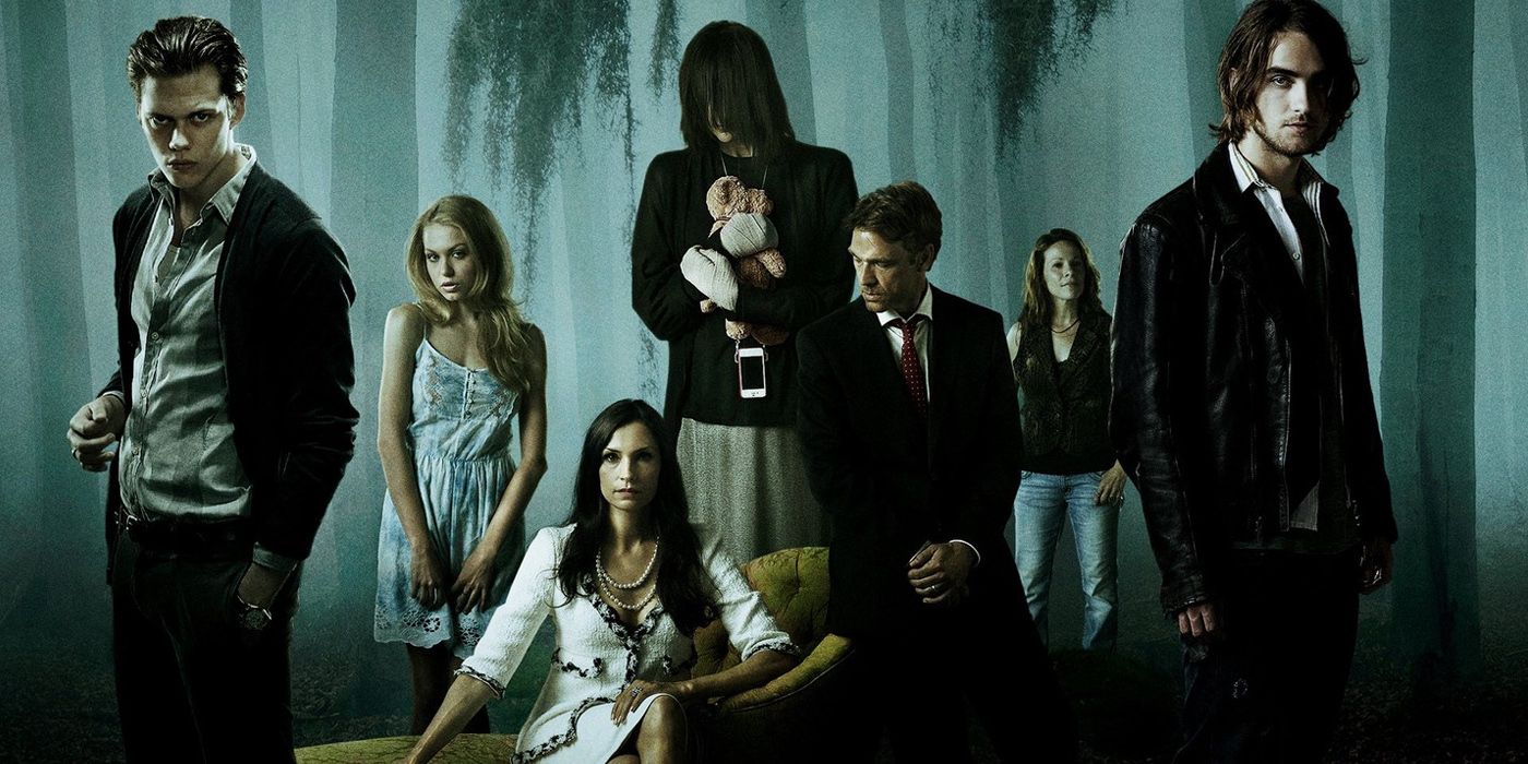 The Cast Of Hemlock Grove All Standing Together