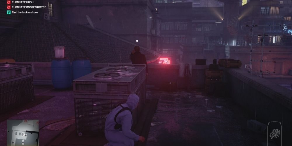 Hitman 3 Finding The Sniper Perch On The Rooftop Above The Laundromat