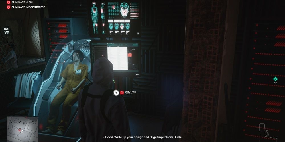 Hitman 3 Sabotaging A Test Pod In Chongqing