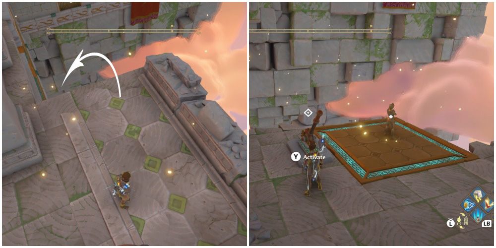 Immortals Fenyx Rising A New God DLC Trial of the Forge God's Initiation puzzle solution