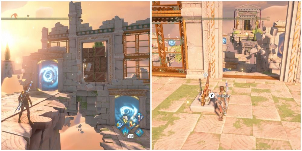 Immortals Fenyx Rising Aphrodite's Trial of Mystery — Demeter's optional chest unlock location