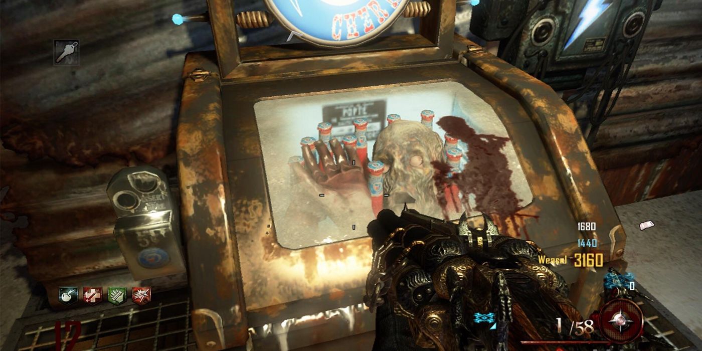 Call Of Duty Zombies: A Closer Look At The Electric Cherry Perk Machine