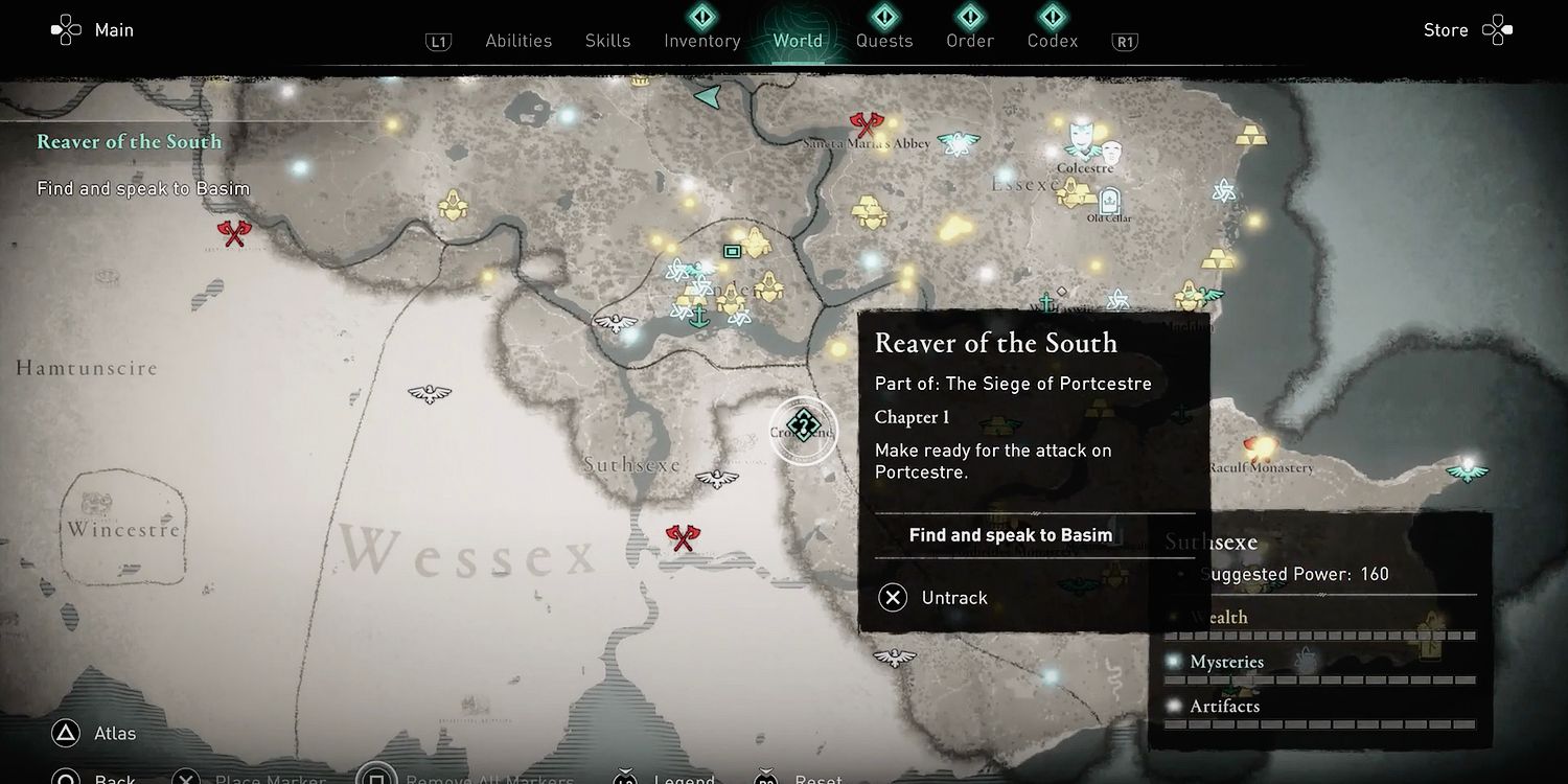 Reaver Of The South Map Marker