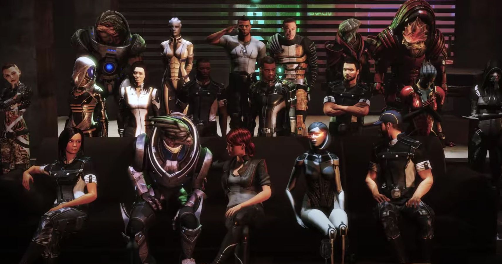Mass effect original trilogy crew