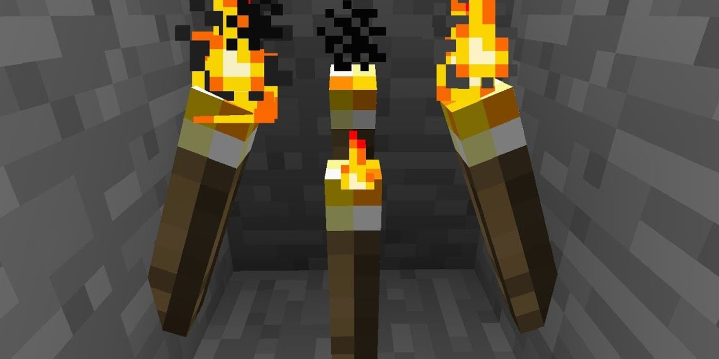 Minecraft torches