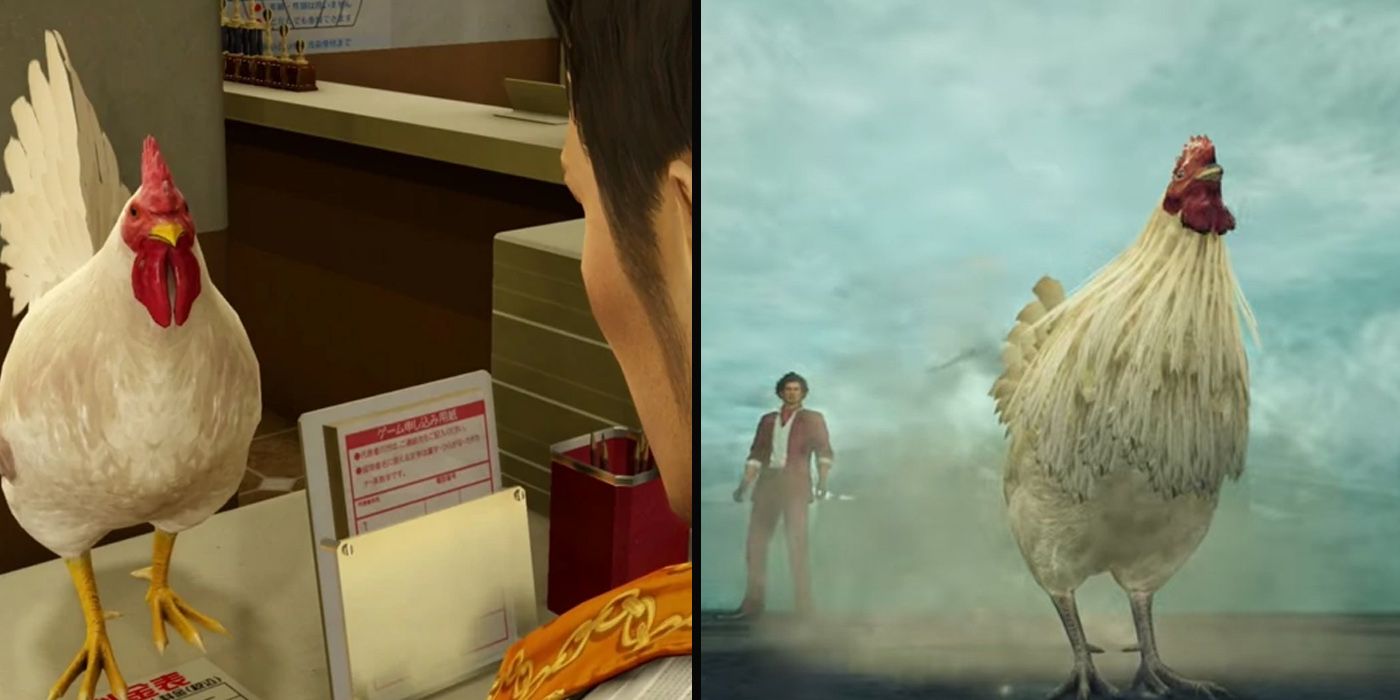 Yakuza Like A Dragon: Nugget On The Left And Omlet On The Right