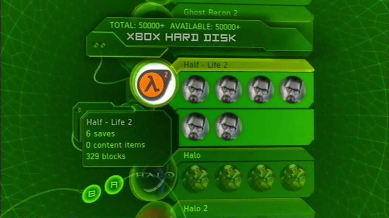 Memory card screen