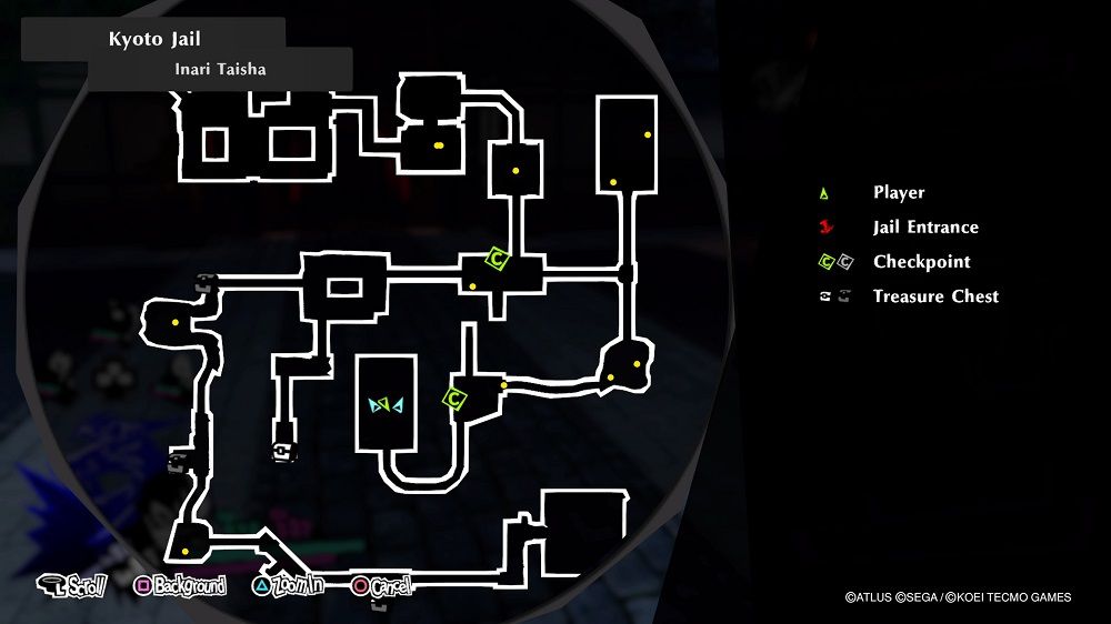 Persona 5 Strikers Kyoto Jail Dire Shadow Location