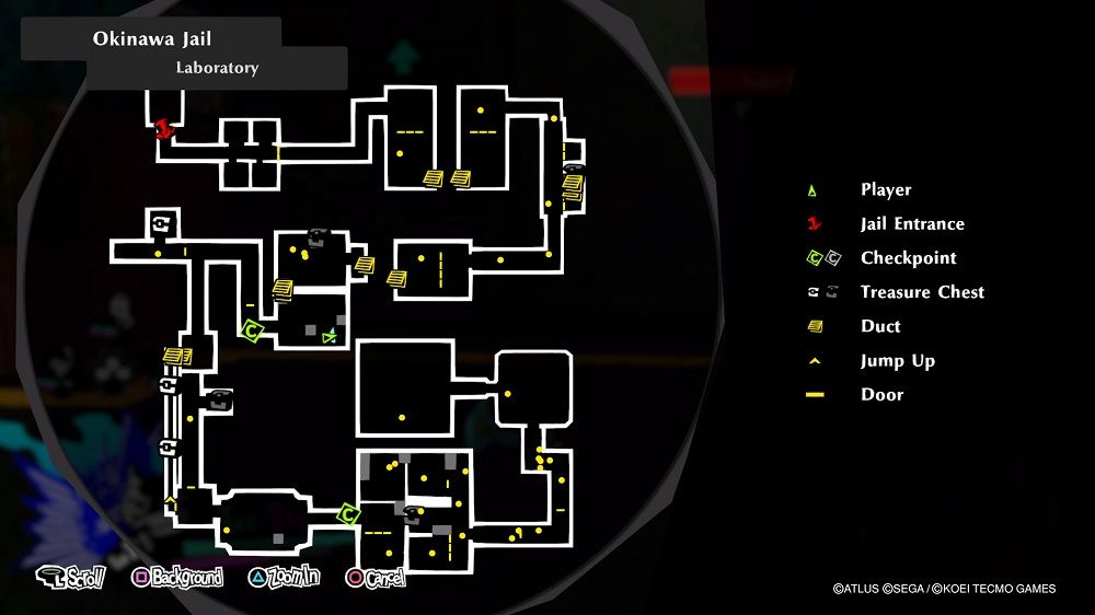 Persona 5 Strikers Okinawa Jail Dire Shadow Location