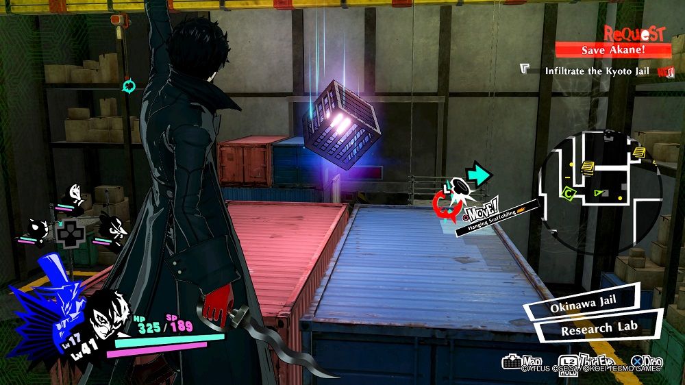 Persona 5 Strikers Okinawa Jail Forgotten Desire Box